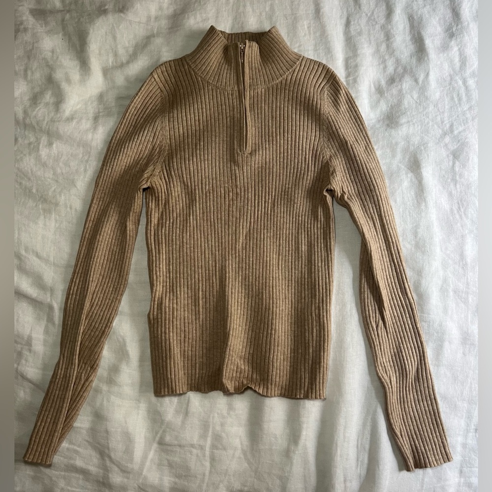 Mango knit top